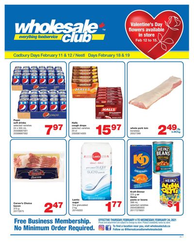 Wholesale Club (Atlantic) Flyer February 4 to 24