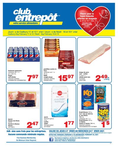 Wholesale Club (QC) Flyer February 4 to 24