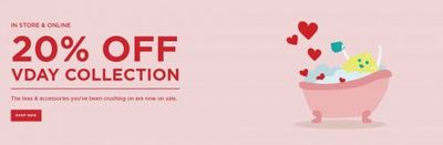 DAVIDsTEA Canada Valentine’s Day Sale: Save 20% OFF VDay Collection + Up to 50% OFF Teas & Kits + More
