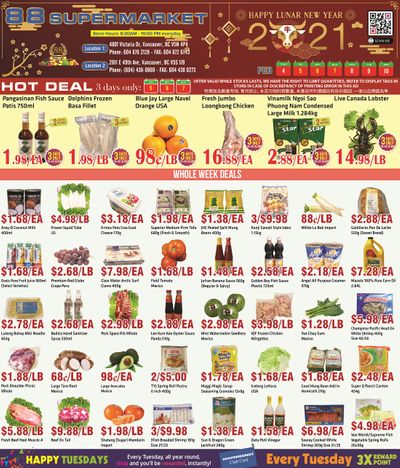 88 Supermarket Flyer February 4 to 10