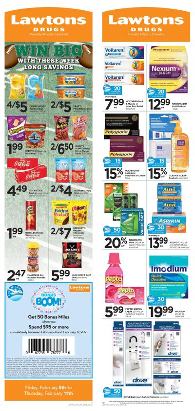 Lawtons Drugs Flyer February 5 to 11