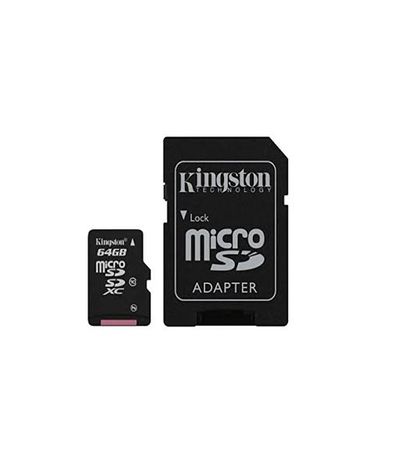 Kingston 64 GB MicroSD Card on Sale for $24.99 at Staples Canada