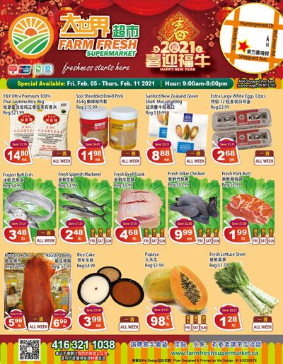 Farm Fresh Supermarket Flyer February 5 to 11