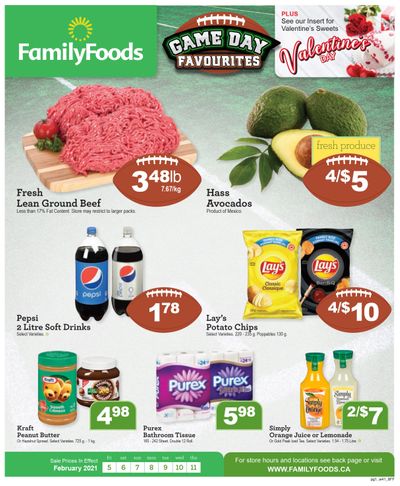 Family Foods Flyer February 5 to 11