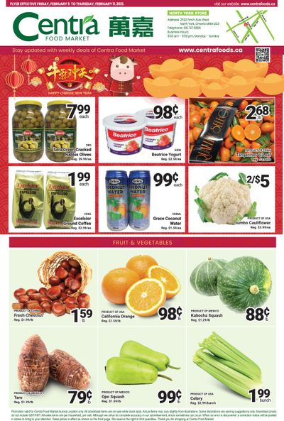 Centra Foods (North York) Flyer February 5 to 11