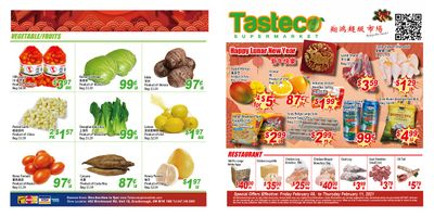 Tasteco Supermarket Flyer February 5 to 11