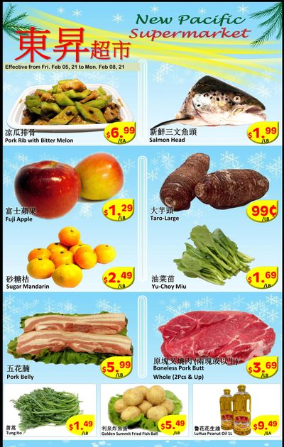 New Pacific Supermarket Flyer February 5 to 8