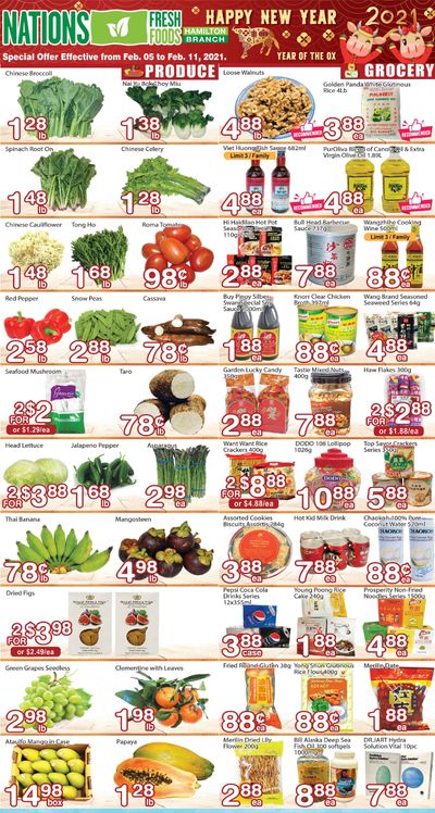 Nations Fresh Foods (Hamilton) Flyer February 5 to 11