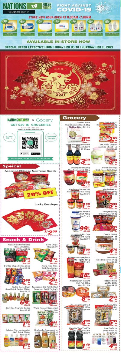 Nations Fresh Foods (Vaughan) Flyer February 5 to 11