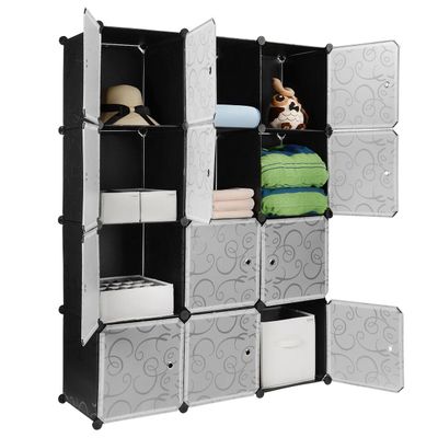 12 Cubes Wardrobe Closet Cabinet Interlocking Storage Organizer On Sale for $ 55.99 at Ebay Canada