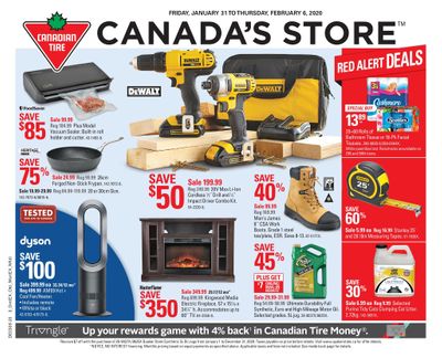 Canadian Tire (ON) Flyer January 31 to February 6