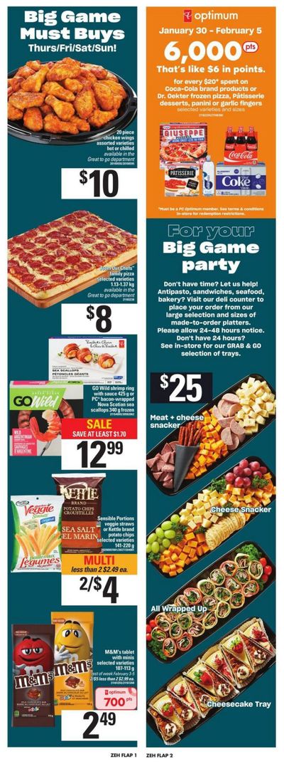 Zehrs Flyer January 30 to February 5