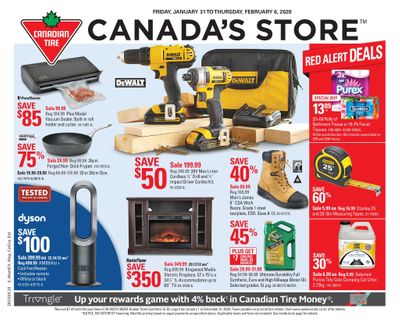 Canadian Tire (West) Flyer January 31 to February 6