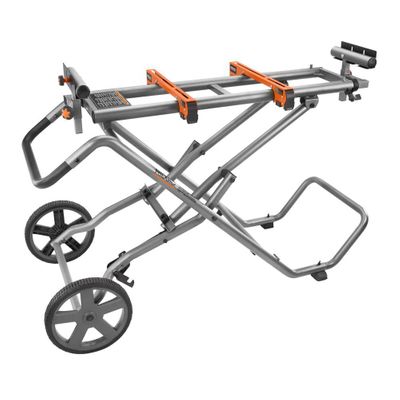 RIDGID Universal Mobile Mitre Saw Stand with Mounting Braces On Sale for $199.00 at Home Depot Canada