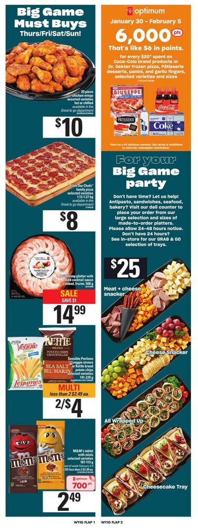 Independent Grocer (West) Flyer January 30 to February 5