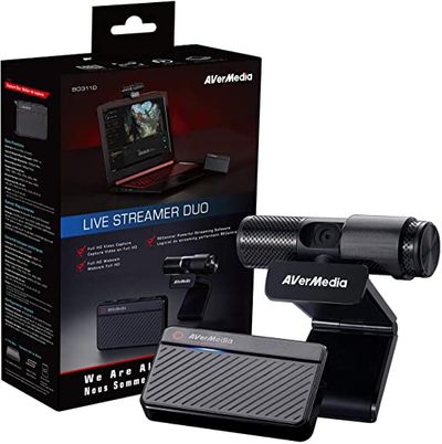 AVerMedia Live Streamer DUO Webcam Bundle On Sale for $ 159.99 at Best Buy Canada