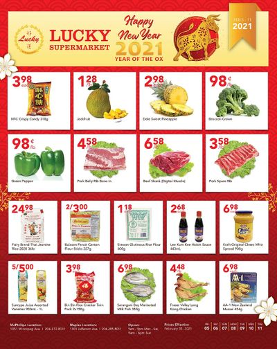 Lucky Supermarket (Winnipeg) Flyer February 5 to 11