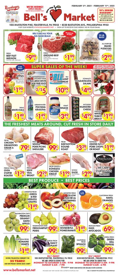 Bell's Market Weekly Ad Flyer February 5 to February 11, 2021