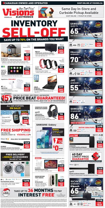 Visions Electronics Flyer February 5 to 11