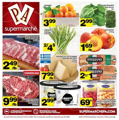 Supermarche PA Flyer February 8 to 14