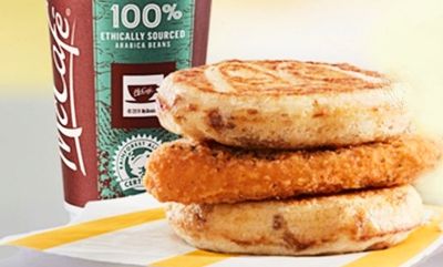Chicken McGriddles at McDonald's Canada