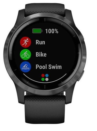 Garmin vivoactive 4 45mm GPS Watch with Heart Rate Monitor - Slate/Black For $299.99 At Best Buy Canada