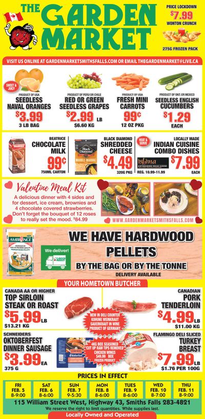 The Garden Market Flyer February 5 to 11