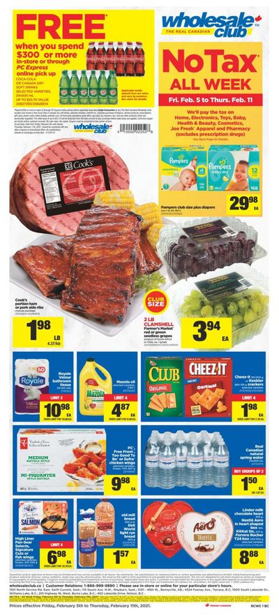 Real Canadian Wholesale Club Flyer February 5 to 11