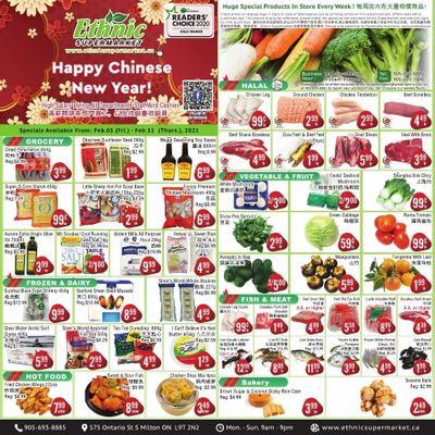 Ethnic Supermarket Flyer February 5 to 11