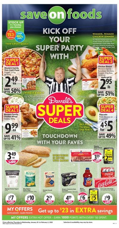 Save on Foods (AB) Flyer January 30 to February 5