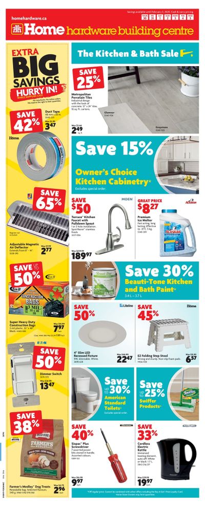 Home Hardware Building Centre (ON) Flyer January 30 to February 5