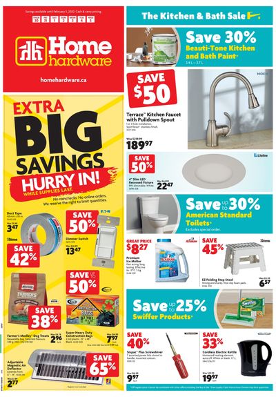 Home Hardware (ON) Flyer January 30 to February 5