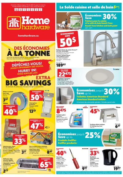 Home Hardware (QC) Flyer January 30 to February 5