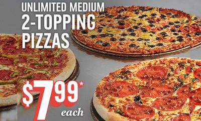 Unlimited Two Topping at Domino's Pizza