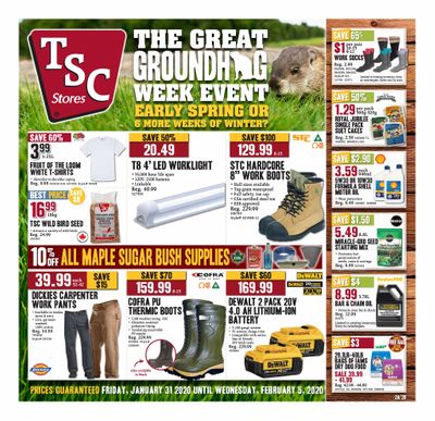 TSC Stores Flyer January 31 to February 5