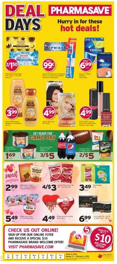 Pharmasave (SK & MB) Flyer January 31 to February 6