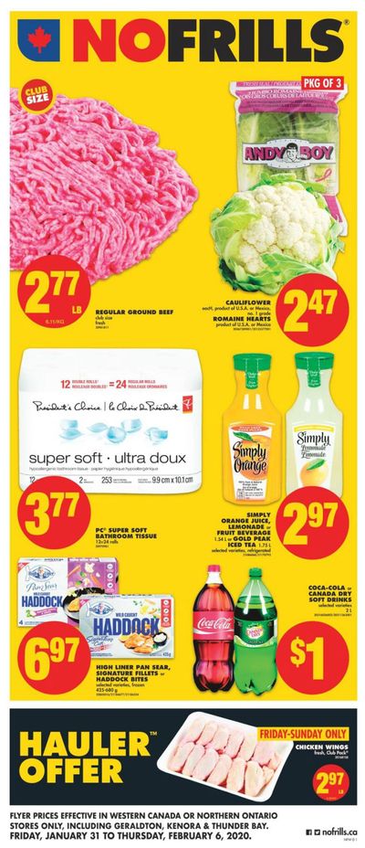 No Frills (West) Flyer January 31 to February 6