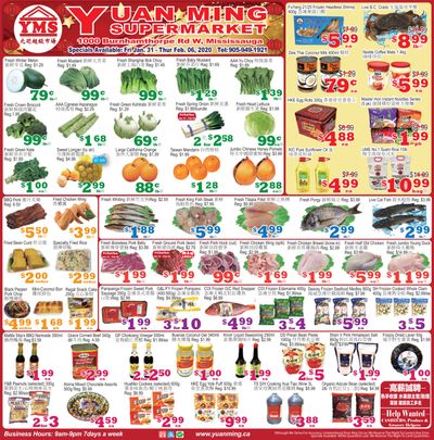 Yuan Ming Supermarket Flyer January 31 to February 6