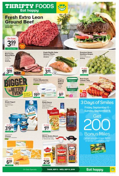 Thrifty Foods Flyer September 5 to 11