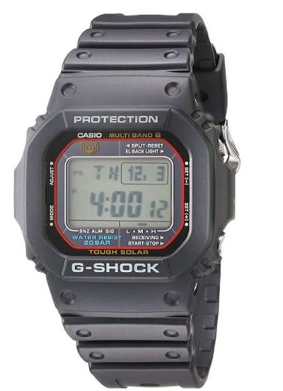 Casio Men's GWM5610-1 G-Shock Solar Watch with Black Band For $128.09 At Amazon Canada