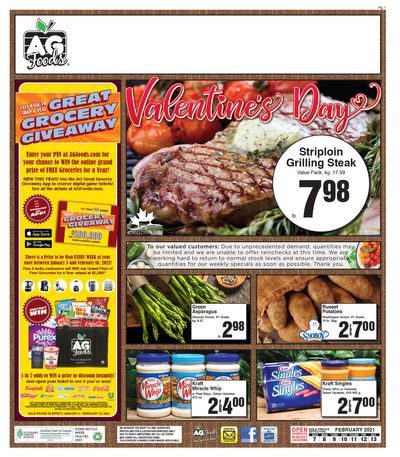 AG Foods Flyer February 5 to 11