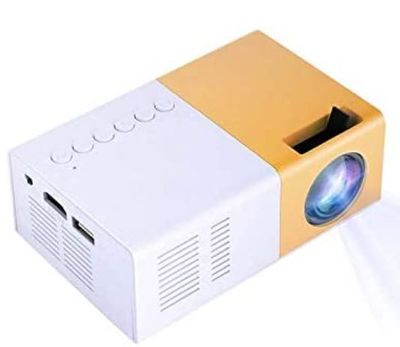 Diyeeni Mini Projector,1080P HD Portable Mini Private Home Theater Projector,Outdoor&Indoor LED Movie Projector For $24.39 At Amazon Canada