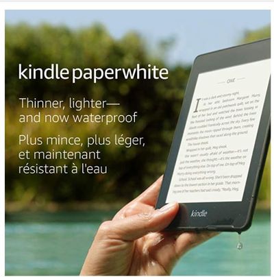 Kindle Paperwhite – Now Waterproof with 2x the Storage For $114.99 At Amazon Canada