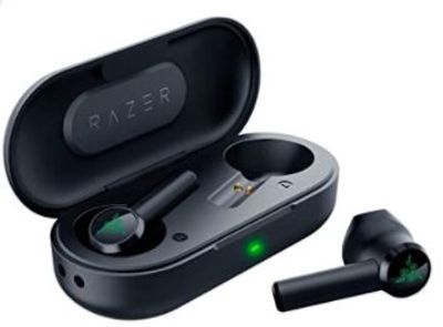 Razer Hammerhead True Wireless Bluetooth Gaming Earbuds: 60ms Low-Latency - IPX4 Water Resistant - Bluetooth 5.0 Auto Pairing - Touch Enabled - 13mm Drivers - Classic Black For $99.99 At Amazon Canada