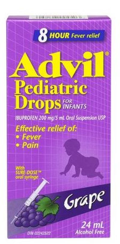 Advil Pediatric Drops Grape 24ml For $5.97 At Walmart Canada