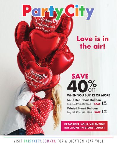 Party City Flyer January 23 to February 14