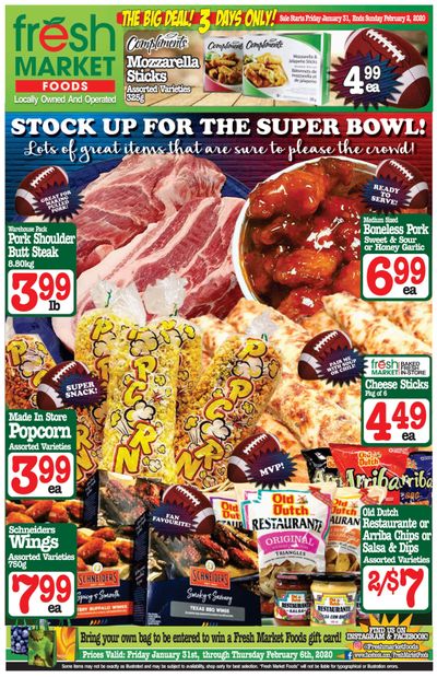 Fresh Market Foods Flyer January 31 to February 6