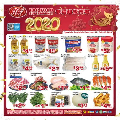 Top Food Supermarket Flyer January 31 to February 6