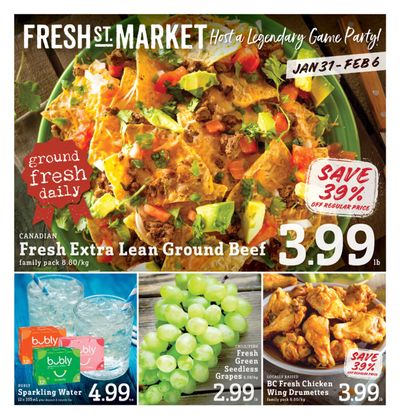 Fresh St. Market Flyer January 31 to February 6