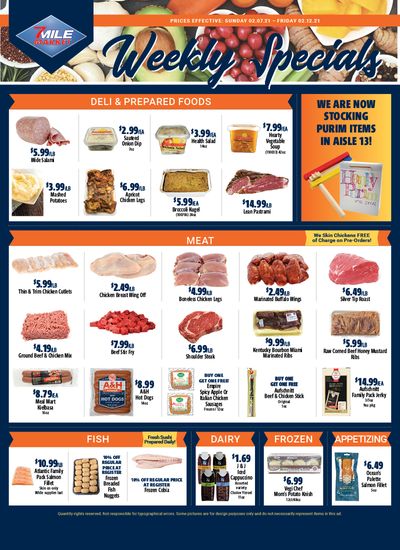 7 Mile Market Weekly Ad Flyer February 7 to February 12, 2021